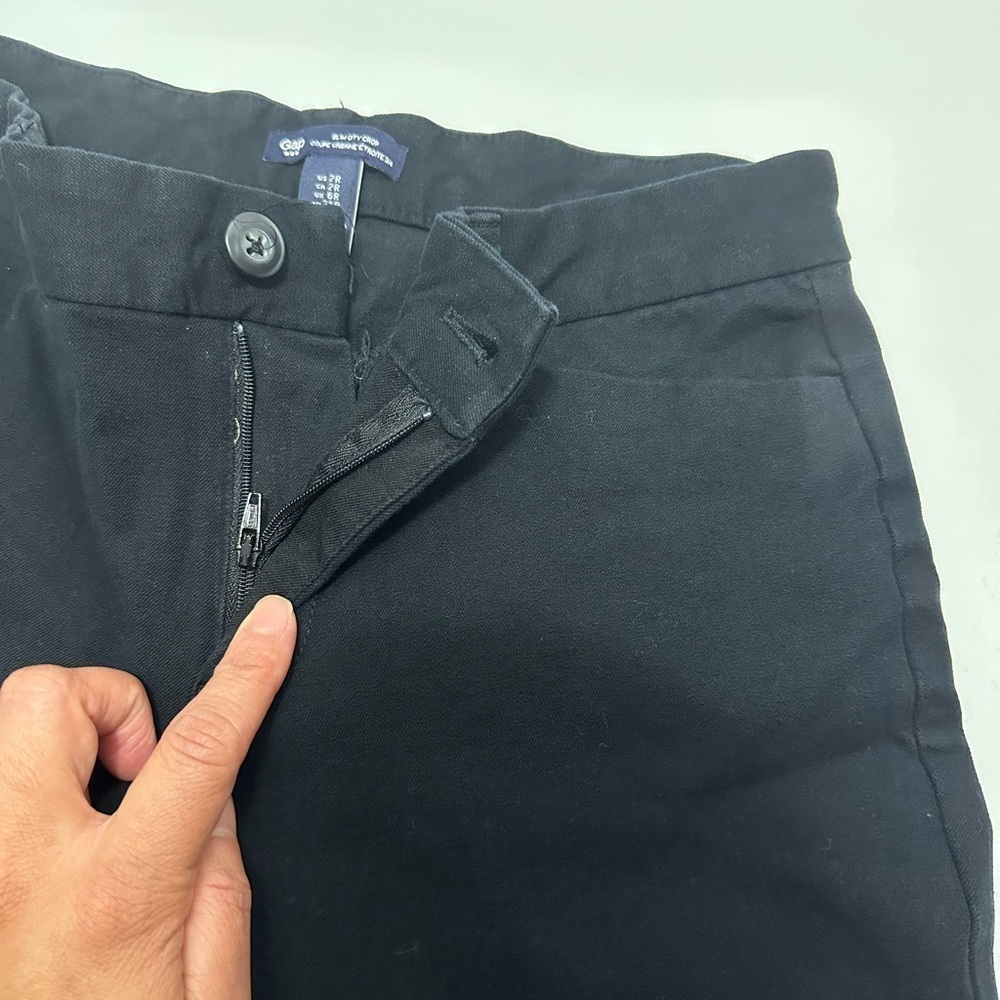 Gap Women's Straight Leg Pants - Black 🌟 - Picture 5 of 11
